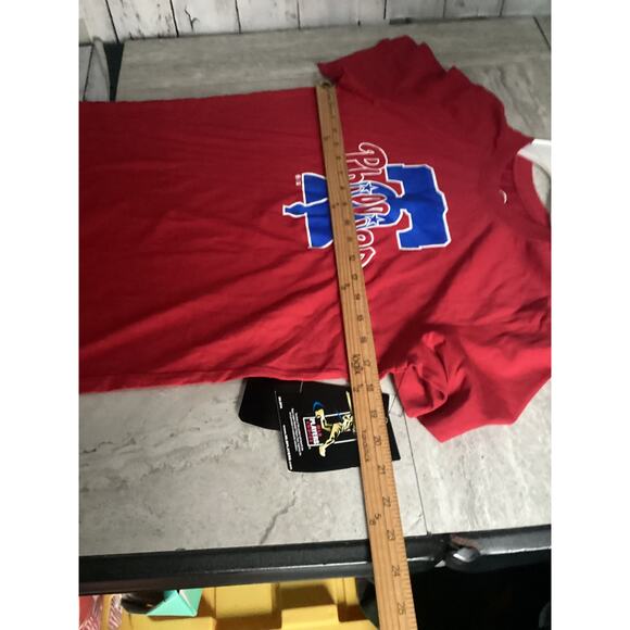 Ryan Howard #47 Philadelphia Phillies Red Baseball Youth Men XL T-Shirt - Picture 3 of 5